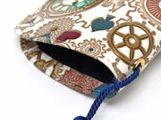 Gears Of Time (Blue-Green) Eyeglasses Case