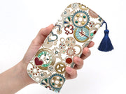 Gears Of Time (Blue-Green) Eyeglasses Case