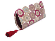Umbrella Chrysanthemums (Peach Blossom) Eyeglasses Case
