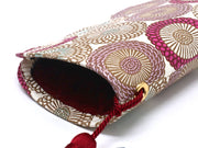 Umbrella Chrysanthemums (Peach Blossom) Eyeglasses Case