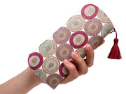 Umbrella Chrysanthemums (Peach Blossom) Eyeglasses Case