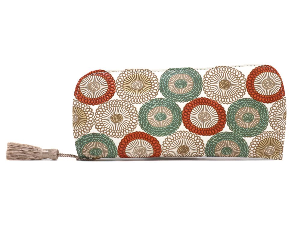 Umbrella Chrysanthemums (Spring Grass) Eyeglasses Case