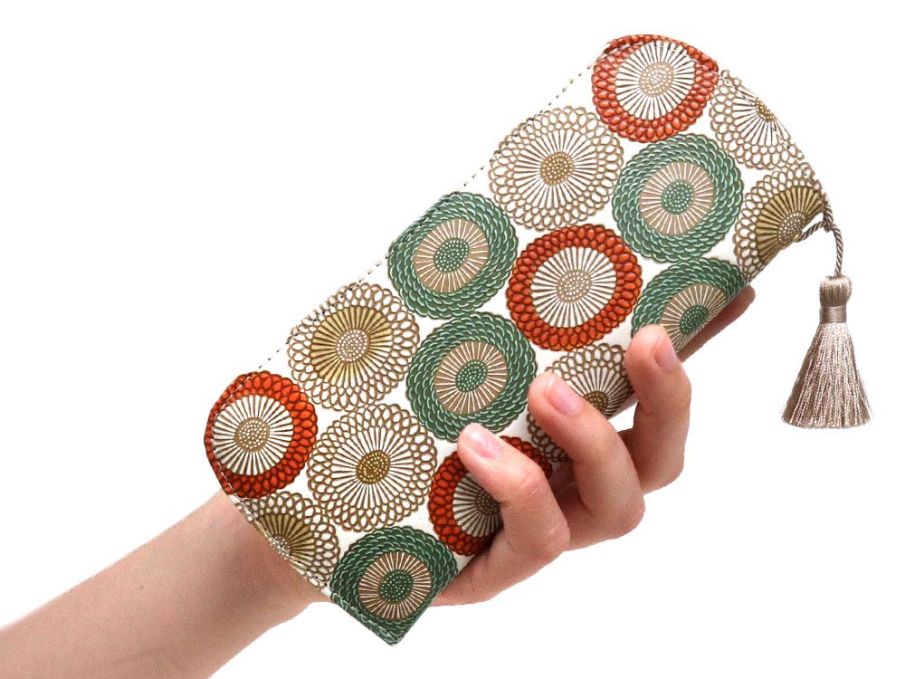 Umbrella Chrysanthemums (Spring Grass) Eyeglasses Case
