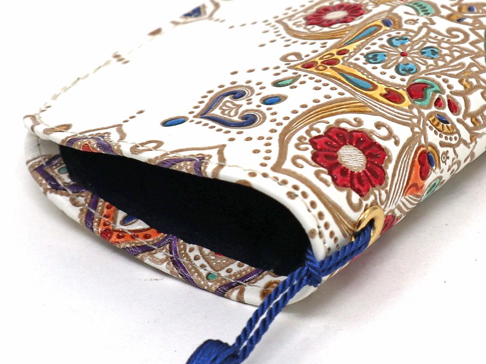 Elephant Carnival Eyeglasses Case