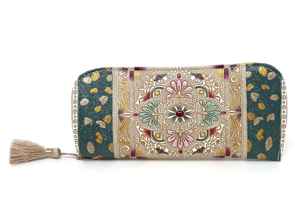 Golden Tapestry Eyeglasses Case