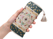 Golden Tapestry Eyeglasses Case