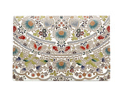 Mo Li Hua - Jasmine Flower (Blue) Passport Case