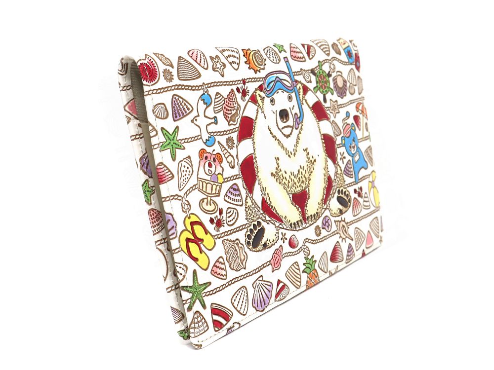 Seaside Bear Passport Case