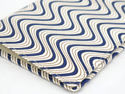 YOKONAMI Waves (Navy) Passport Case