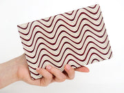 YOKONAMI Waves (Wine) Passport Case