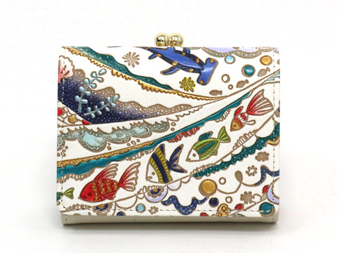 Ocean Small GAMAGUCHI Trifold Wallet