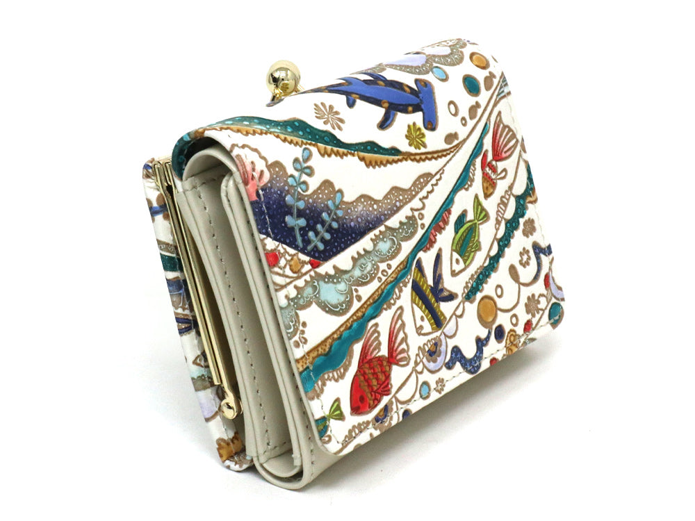 Ocean Small GAMAGUCHI Trifold Wallet