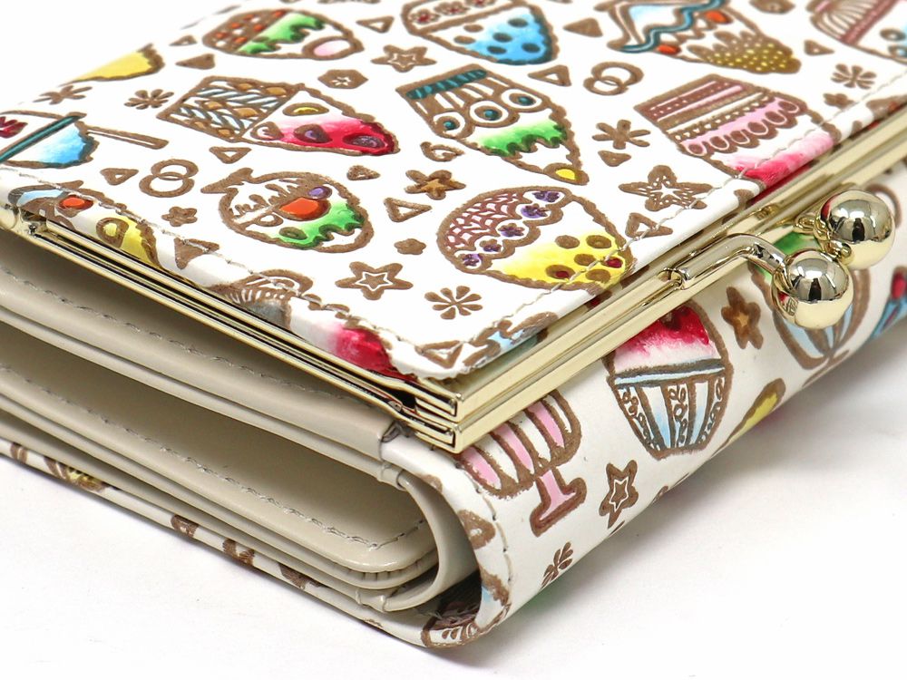Shaved Ice Small GAMAGUCHI Trifold Wallet