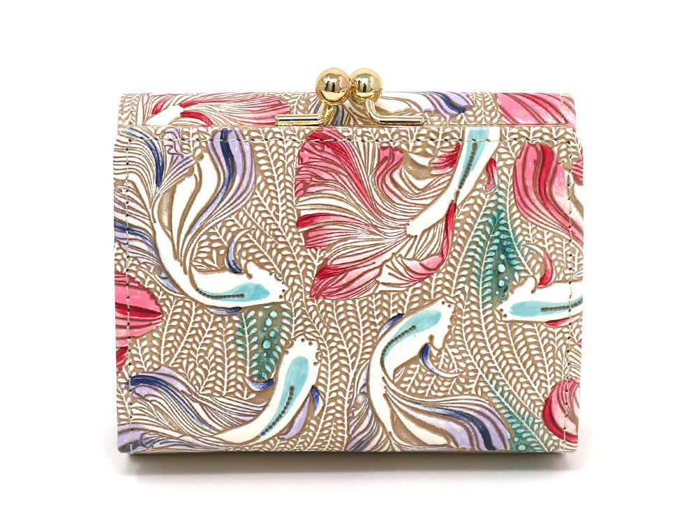 Betta (Purple) Small GAMAGUCHI Trifold Wallet
