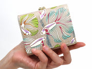 Betta (Green) Small GAMAGUCHI Trifold Wallet