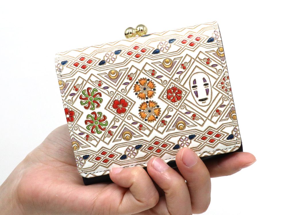 KAONASHI - No-Face Small GAMAGUCHI Trifold Wallet