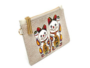 MANEKINEKO(Lucky cat) Thin Card Case