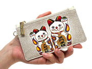MANEKINEKO(Lucky cat) Thin Card Case