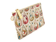 Flowers and Cats (Rose) Thin Card Case