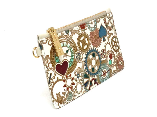 Gears Of Time (Blue-Green) Thin Card Case