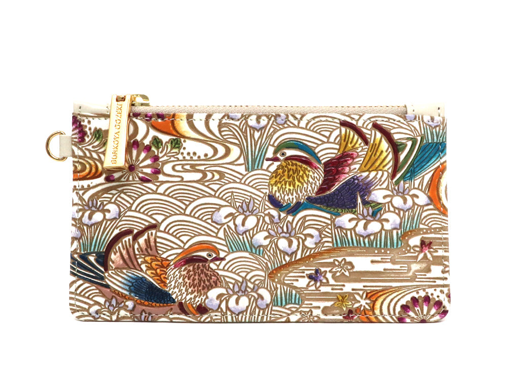 OSHIDORI - Mandarin Ducks Thin Card Case