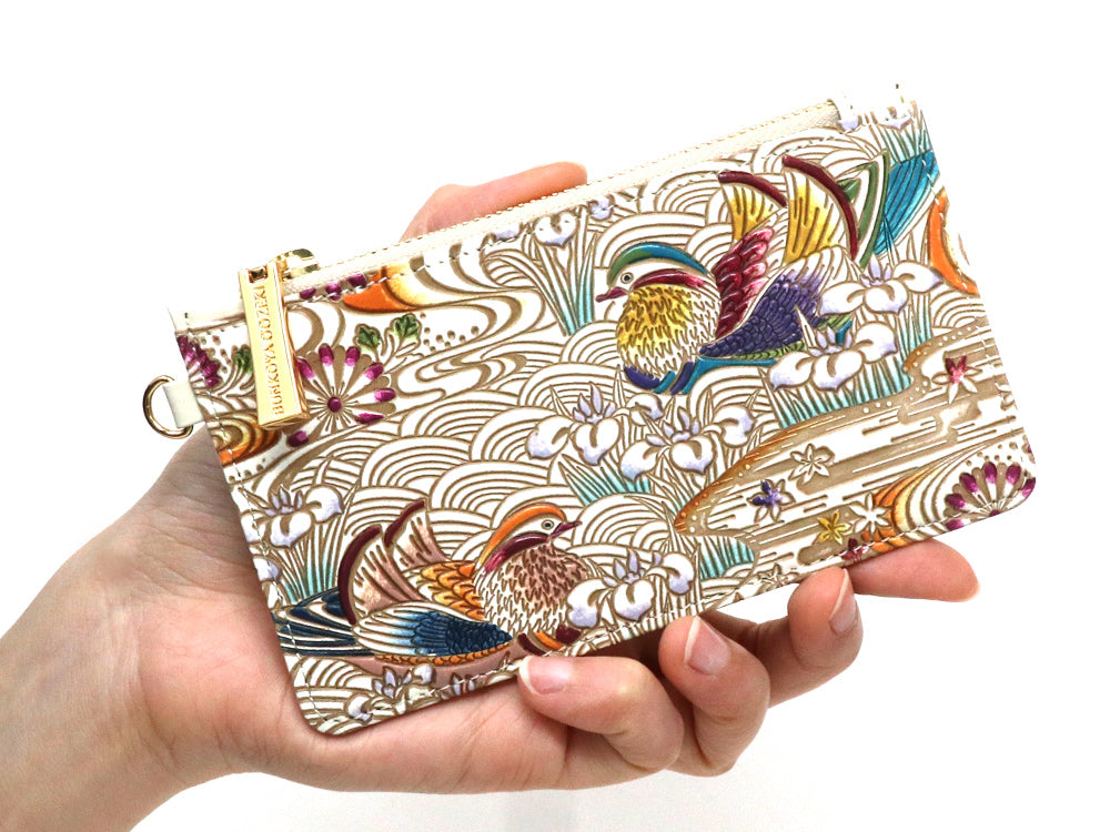 OSHIDORI - Mandarin Ducks Thin Card Case