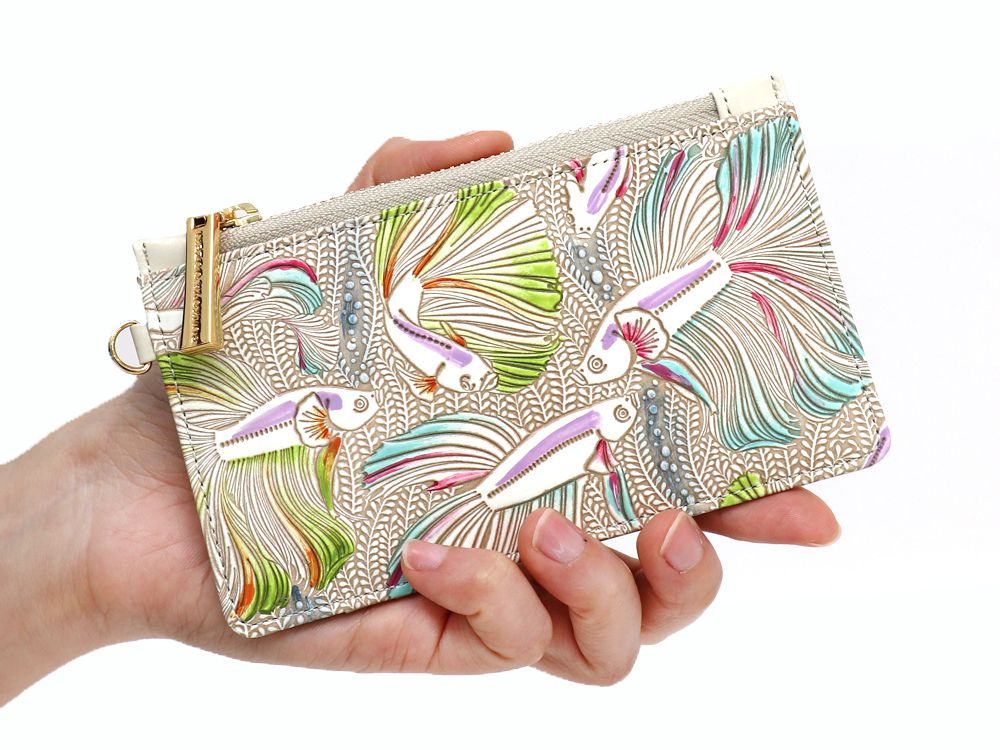 Betta (Green) Thin Card Case