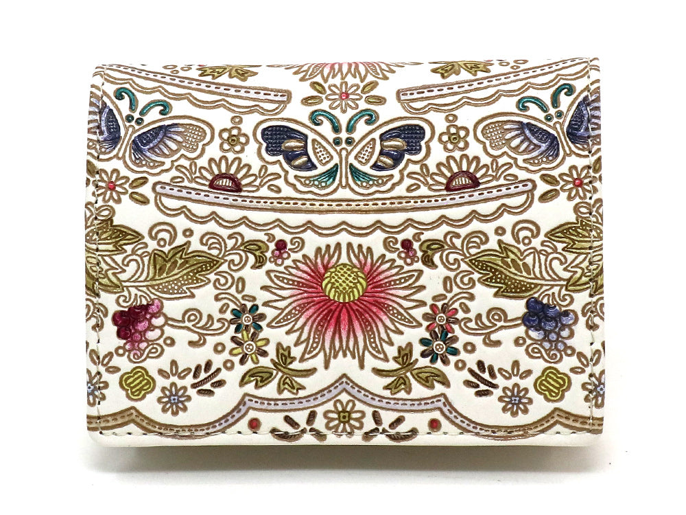 Mo Li Hua - Jasmine Flower (Pink) Square Coin Purse