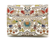 Mo Li Hua - Jasmine Flower (Blue) Square Coin Purse