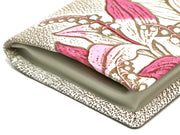 SUZURAN - Lily of the Valley (Pink) Square Coin Purse