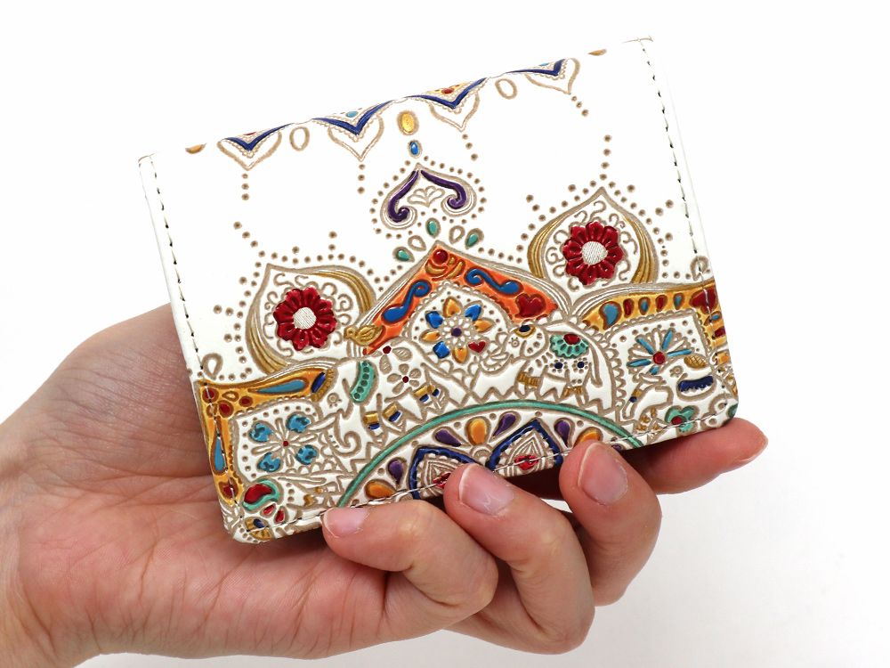 Elephant Carnival Square Coin Purse