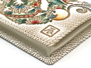 Chinese Zodiac: Flower Dragon Square Coin Purse