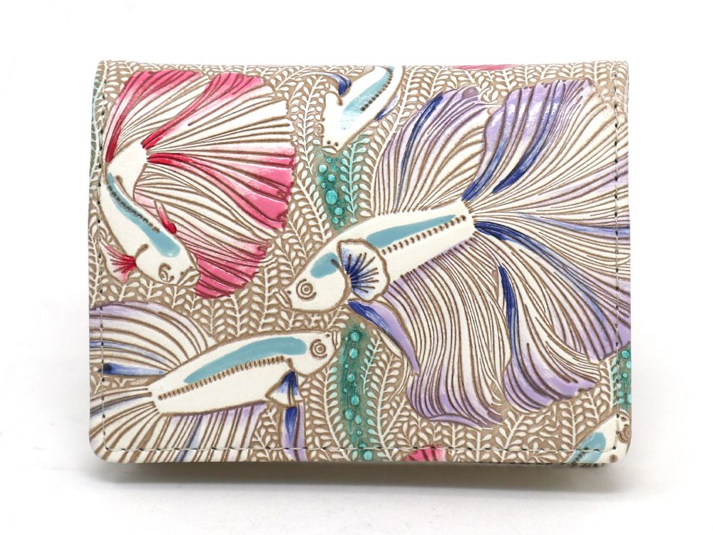 Betta (Purple) Square Coin Purse