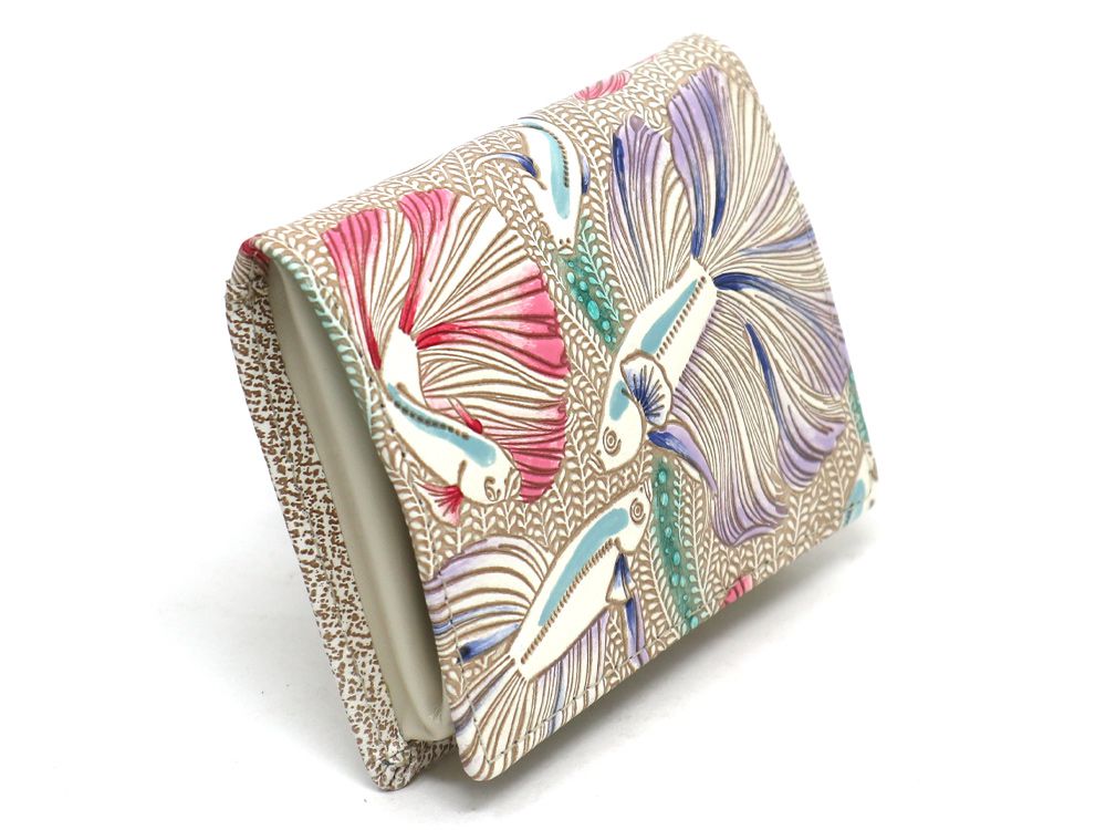 Betta (Purple) Square Coin Purse
