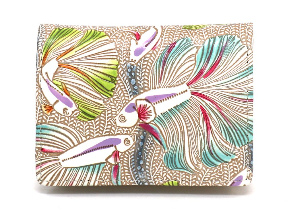 Betta (Green) Square Coin Purse