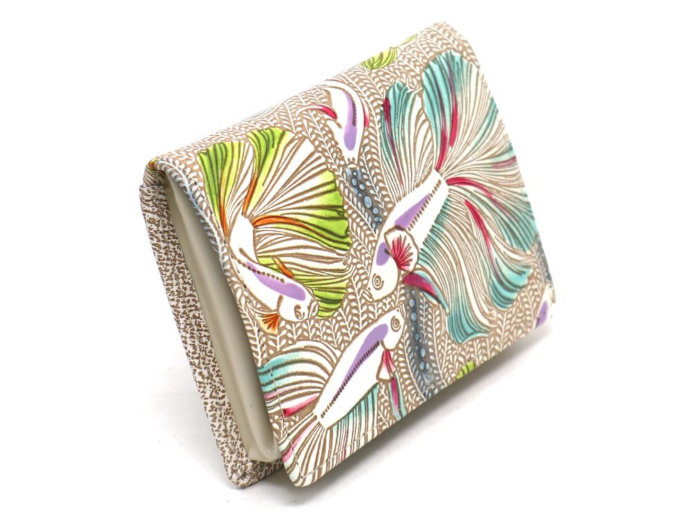 Betta (Green) Square Coin Purse