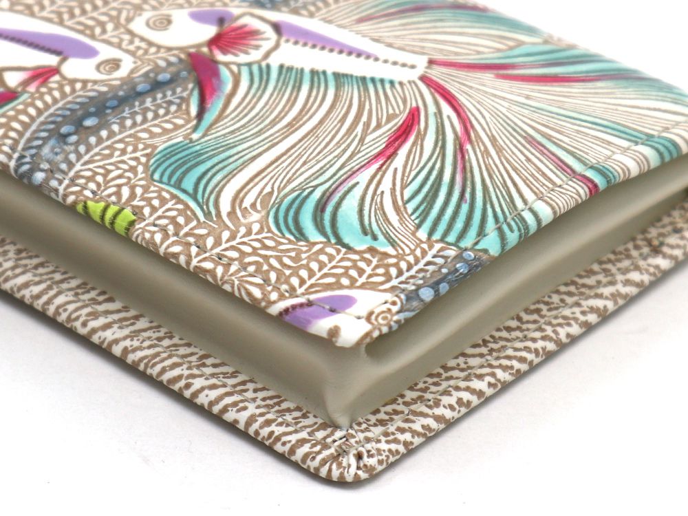 Betta (Green) Square Coin Purse