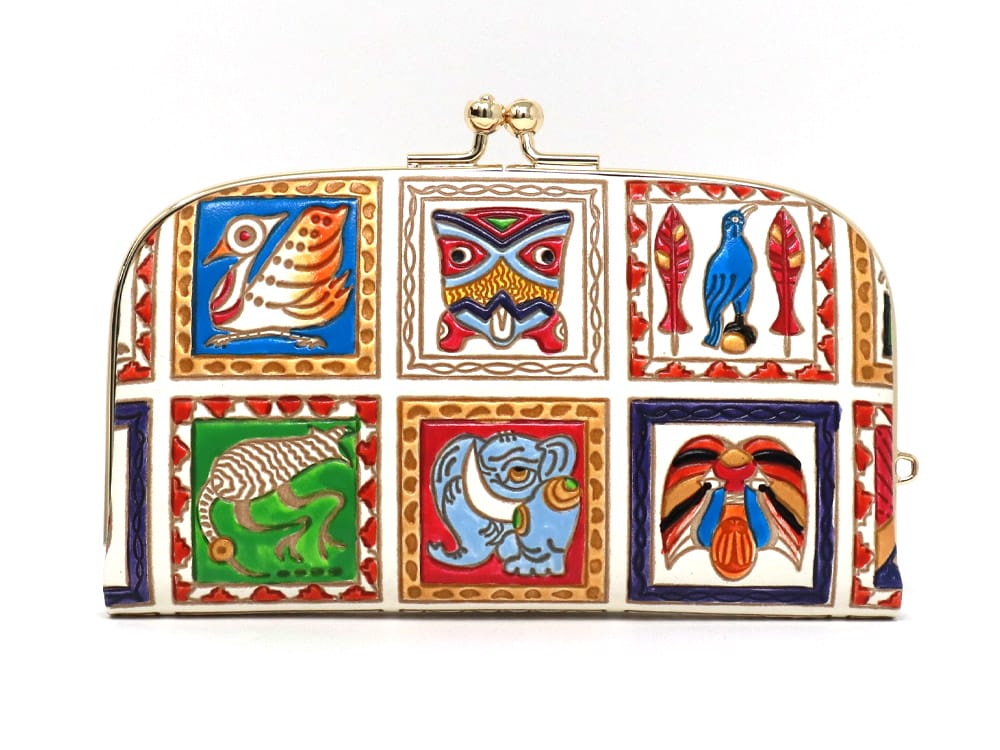 Africa GAMAGUCHI Small Clasp Purse