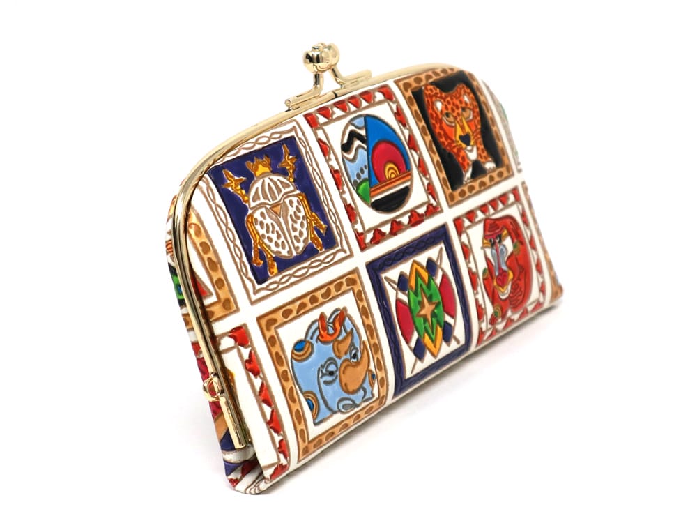 Africa GAMAGUCHI Small Clasp Purse