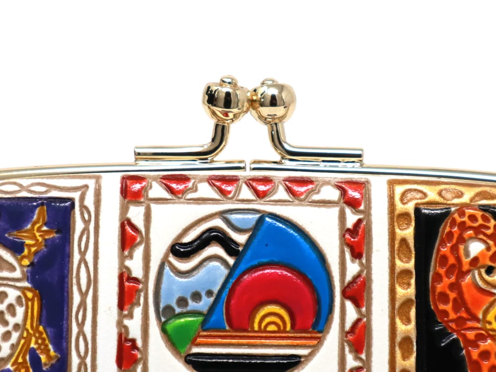 Africa GAMAGUCHI Small Clasp Purse