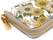 Sunflowers Zippered Coin Purse