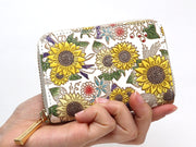 Sunflowers Zippered Coin Purse