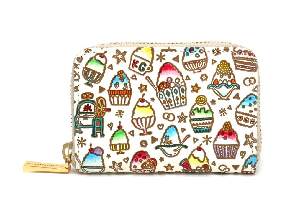 Shaved Ice Zippered Coin Purse