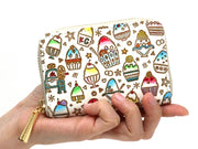 Shaved Ice Zippered Coin Purse