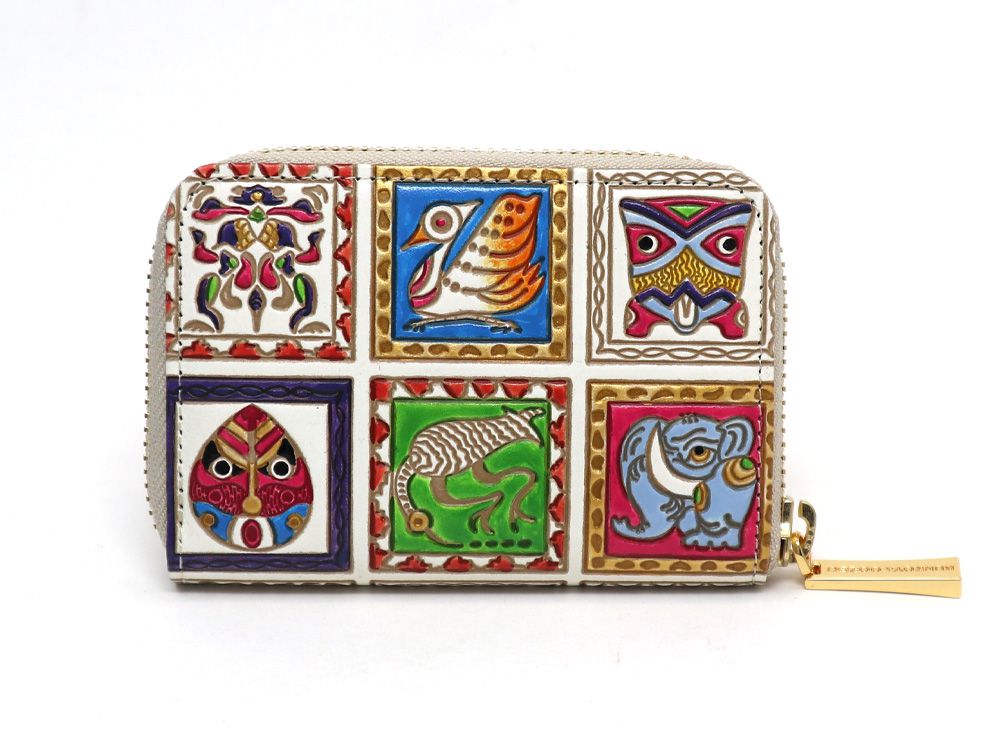 Africa Zippered Coin Purse