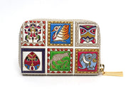 Africa Zippered Coin Purse