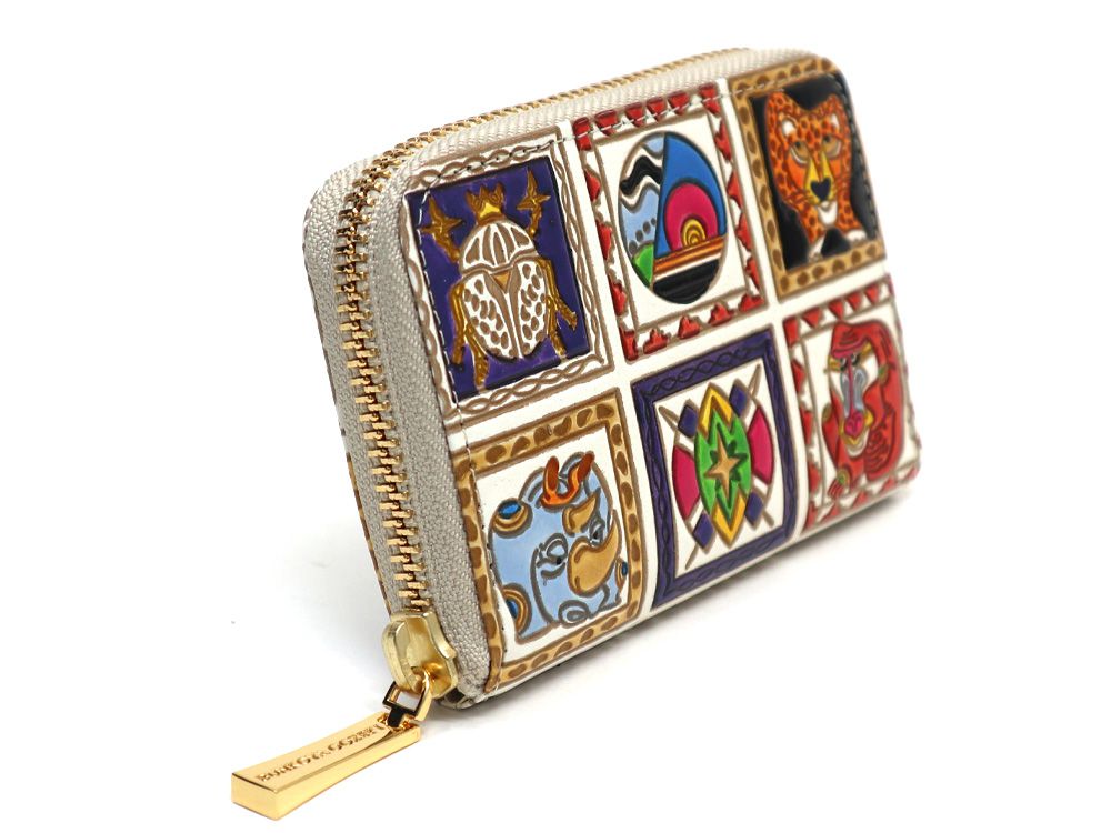 Africa Zippered Coin Purse