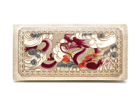 Dragon (Wine) Long Wallet