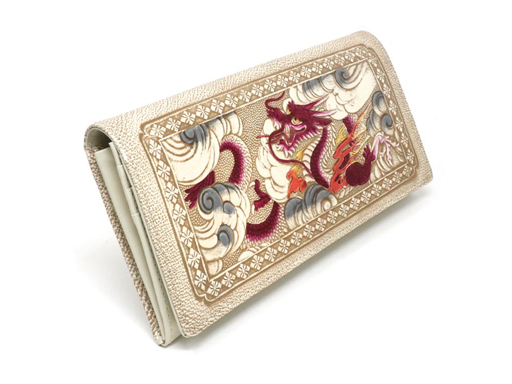 Dragon (Wine) Long Wallet