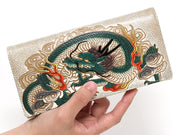 Dragon God (Green) Long Wallet
